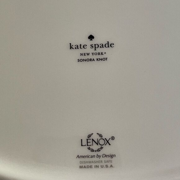 Kate Spade Lenox Sonora Knot 13” serving platter - Picture 5 of 5